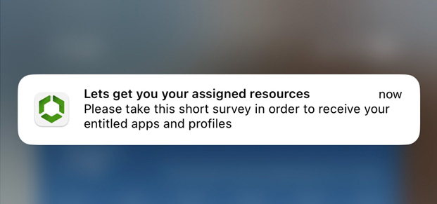 DEEM-1 Lets get you your assigned resources message