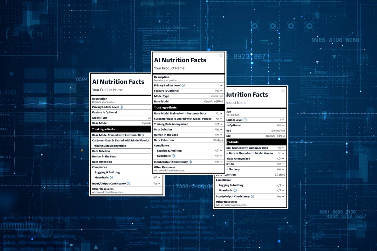 AI Nutrition Label